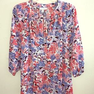 Charter Club Floral Blouse